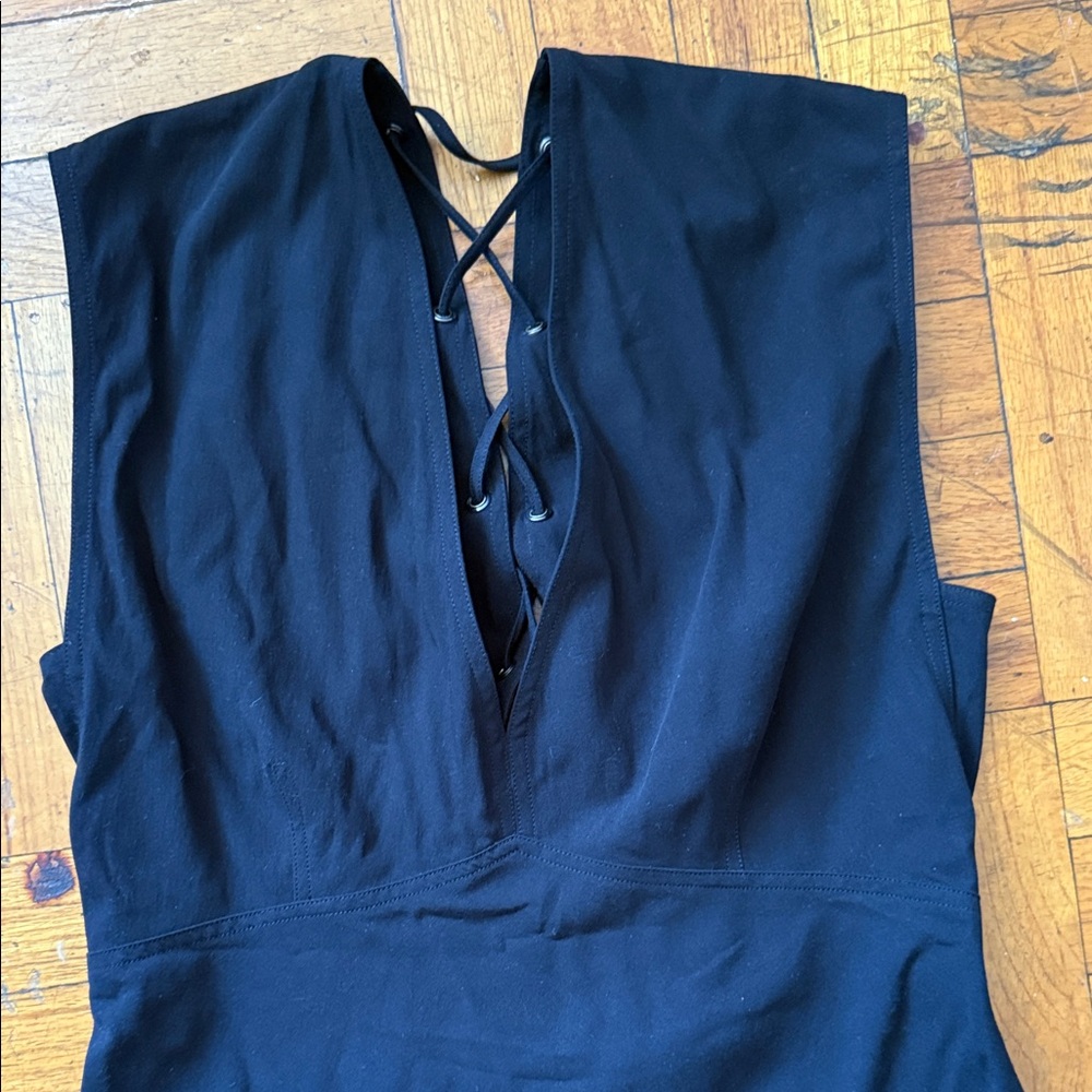 A.L.C Dress Elegant Black Sleeveless Dress - Picture 3 of 13